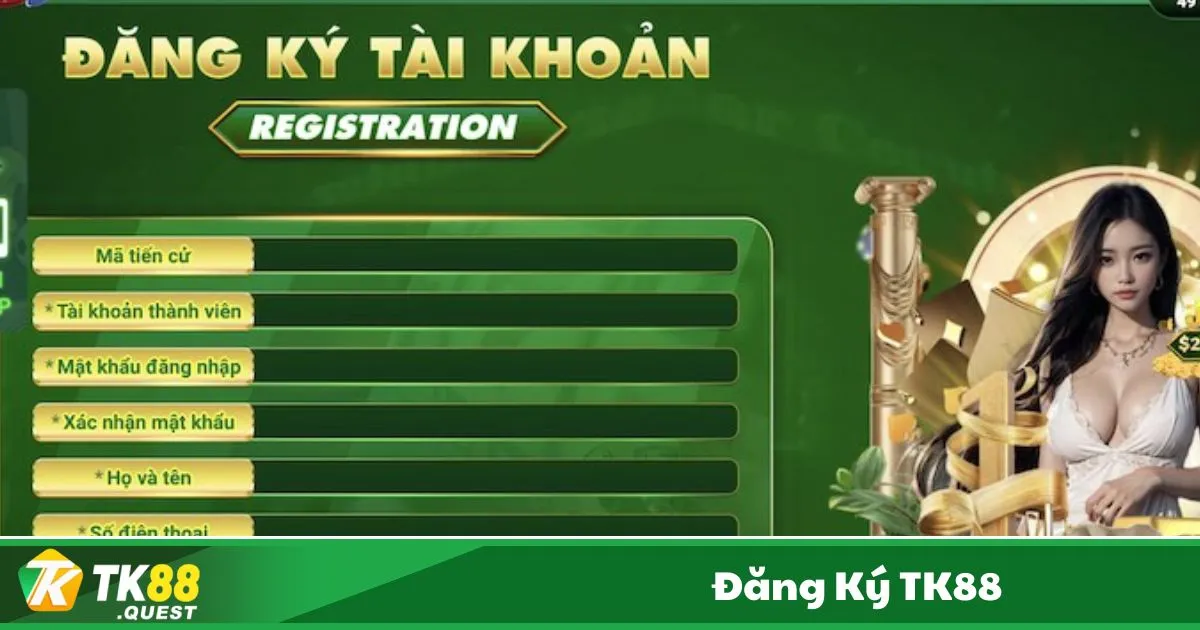 Xử Lý Lỗi Khi Không Đăng Ký Được TK88