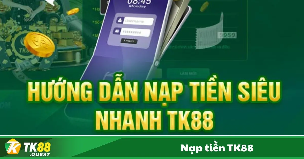 Nạp Tiền TK88 – Nạp tiền bằng thẻ cào