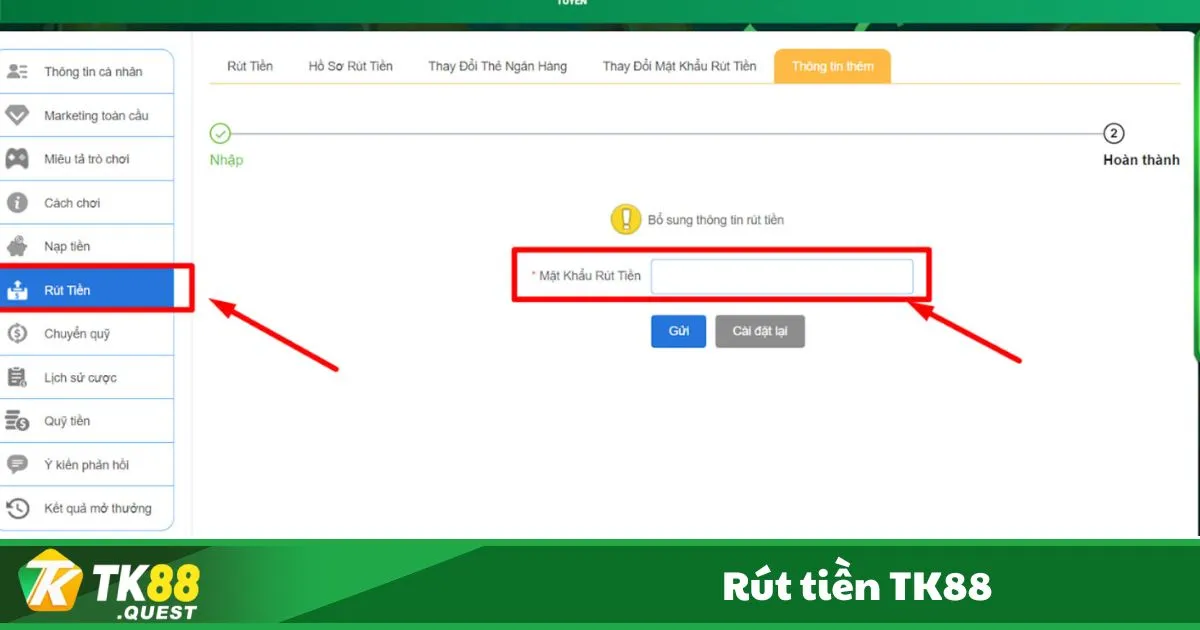 Nguyên nhân rút tiền bị trì hoãn