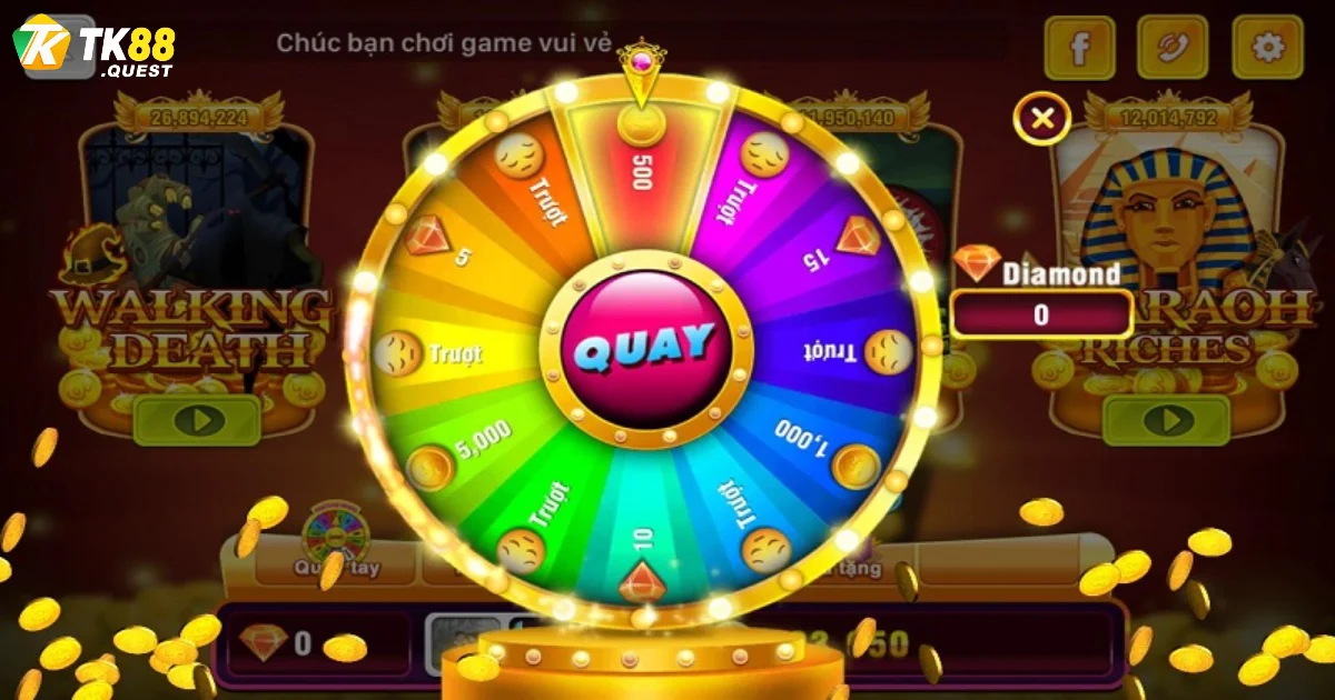 Nổ hũ đổi thưởng là gì? Giới thiệu hệ thống game slot tại TK88
